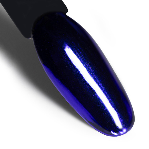 Дзеркальний пилок для декорування нігтів Glass Effect AlleLac Navy № 11