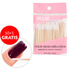 10+1 free AlleLac wooden cotton swabs, 7 cm, 100 pieces