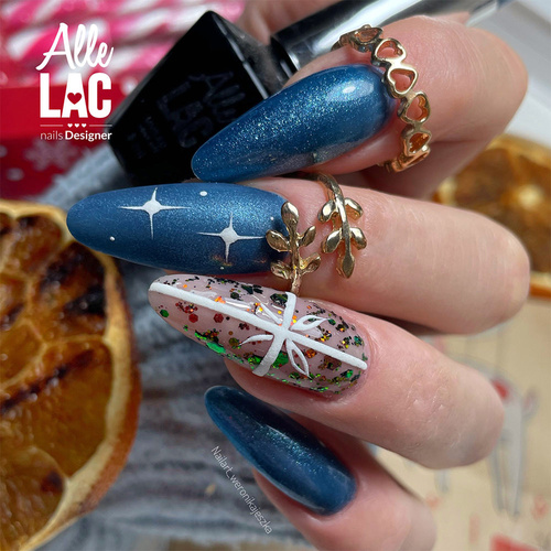 5+1 free AlleLac Sheila Collection hybrid nail polish 5g No. 45
