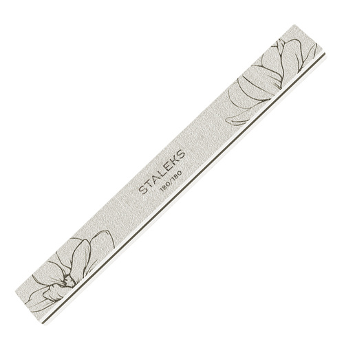 Lima mineral para uñas recta 180/180 Staleks Pro Expert 20, 25 unidades