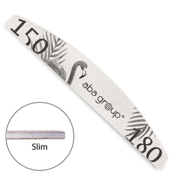 Pilnik do paznokci Slim łódka 150/180 Aba Group Flaming