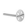 Dysk tarcza do pedicure wydłużony PODODISC Staleks Expert zestaw trzpień dysk + nakładki tarcze wymienne S 180 grit 15 mm 5 szt