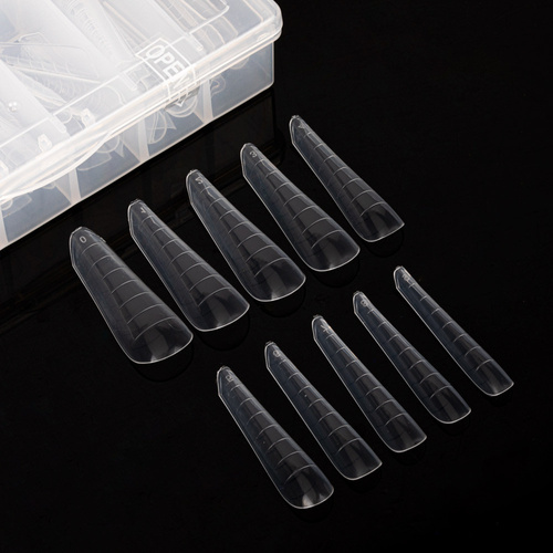 Upper dual forms for nail construction with Molly Nails Russian almond scale YQ-1 120 pcs