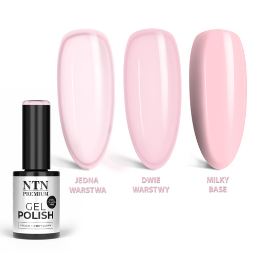 Smalto ibrido Ntn Premium Delicate French senza HEMA/Di-HEMA 5 g n. 298