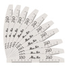 Pilnik mineralny do paznokci łódka półksiężyc 180/240 standard MollyNails