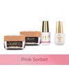 Molly Nails PRO MATCH SYSTEM 3+1 Pink Sorbet: 3 geles de construcción + Doctor Top 15 g
