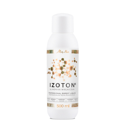 IZOTON® by Monika Mielniczuk MollyNails: liquido ausiliario professionale per disidratazione, adesione, manicure e inibizione dell'acrilogel, 500 ml