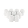 Kapturki do pedicure 7 mm gradacja 180 10 szt Fabric Podo AlleMed Biały White