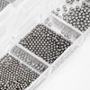 Kasetka z ozdobami bulion Molly Nails czarny black 1000 sztuk