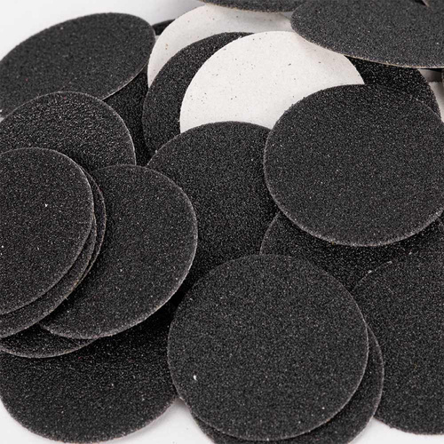 Disques abrasifs interchangeables, grain 150, pour PodoDisk, taille L, 25 mm, 50 pièces