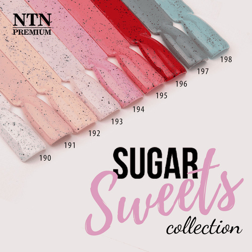 Lakier hybrydowy NTN Premium Sugar Sweets Collection 5g Nr 197