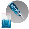 Nail decorations Honeycombs mini freckles jets No. 12 5g