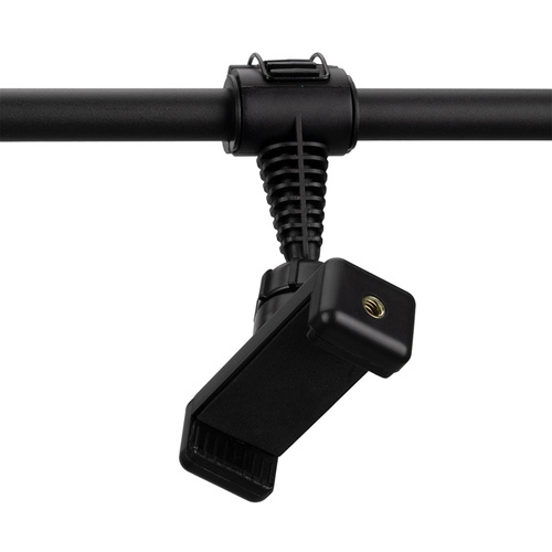 Lampa kosmetyczna LED łuk 30W podłogowa bezcieniowa czarna HD-M6X