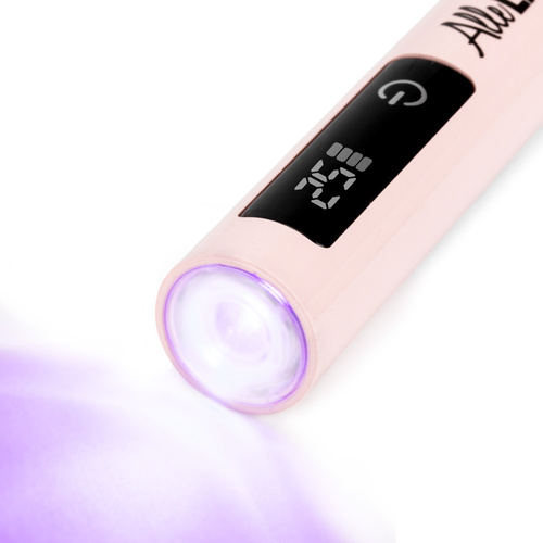 Lampe à ongles UV/LED 1,6 W AlleLac pour vernis hybrides et gels 8809 rose