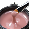 10+1gratis Budujący żel samopoziomujący twardy średniogęsty builder gel self leveling Molly Nails Nutty Nut HEMA/Di-HEMA Free 15 g