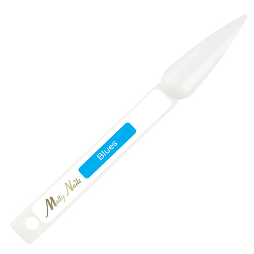 Modello da colorare: bastoncini MollyNails Blues