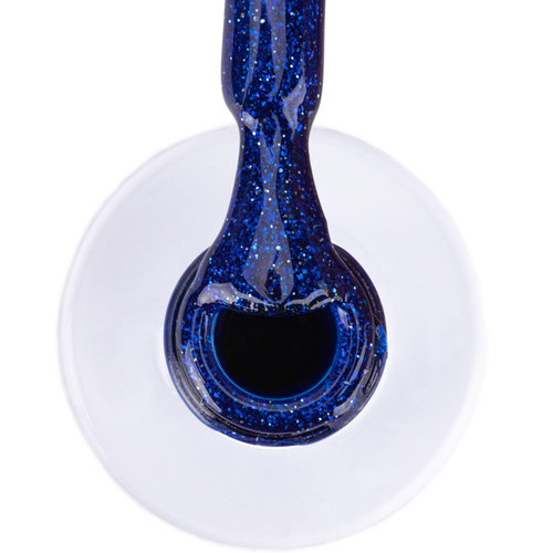 10 + 1 gratis. Esmalte híbrido LED/UV Gel Polish Blues BL6 Glitter AlleLac sin HEMA ni Di-HEMA, 6 g