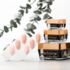 Gel de renforcement pour ongles sans HEMA/Di-HEMA, à l'huile d'arbre à thé MollyLac HerbaLine Sugar Pink par Gosia Kruś, 5 g