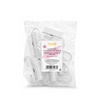 Spazzolino per manicure e polvere, piccolo, trasparente AlleLac , 10 pezzi