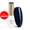 5+1 безкоштовно Гібридний лак Molly Nails Winter Crystalize Last Night без HEMA/Di-HEMA, 8 г, № 227