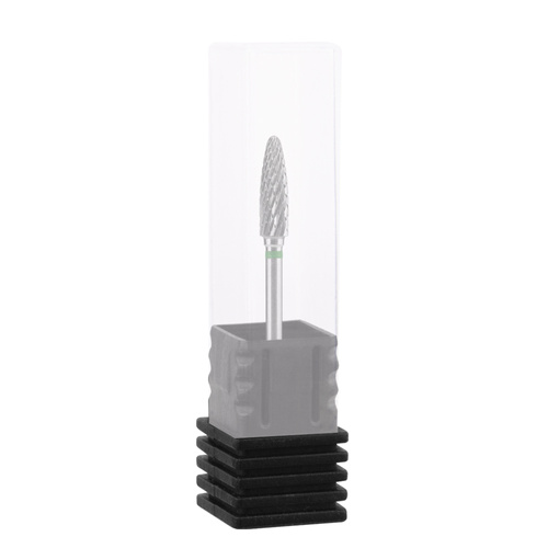 Frez z węglika spiekanego stożek okrągły zielony Staleks Pro Expert 4/14mm