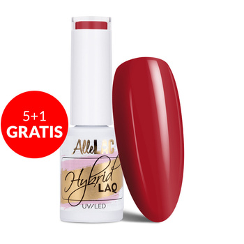 5+1gratis Lakier hybrydowy AlleLac Paris Collection 5g Nr 6