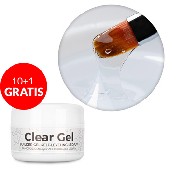 Gel per unghie NTN Gel Clear 15 g