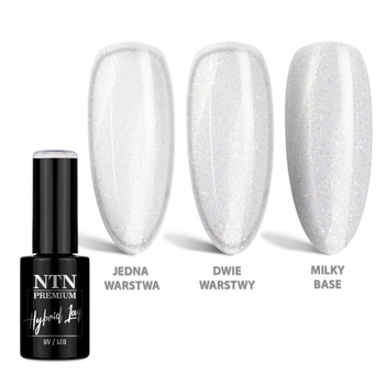 Гібридний лак LED/UV Gel Polish Whites № 475, лімітована серія NTN Premium, 5 г