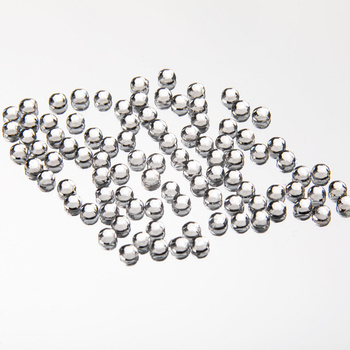 Adorno para uñas: circonitas imitación de cristal, 2 mm, aprox. 100 unidades, n.º 1