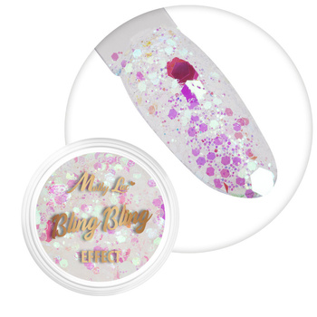 Polvere per unghie MollyLac Bling Bling Effect 1 g n. 07