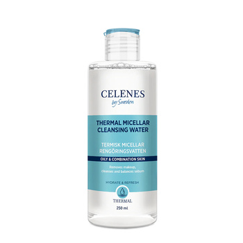 Lotion micellaire thermale pour peaux grasses et mixtes Celenes by Sweden 250 ml