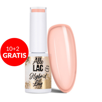 10+2 gratis Smalto ibrido AlleLac Creamy French senza HEMA/Di-HEMA 5 g n. 191