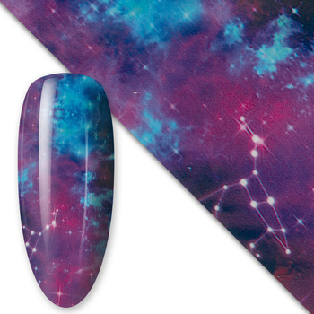 Transfer foil for nails, 80 cm, Cosmic No. 14