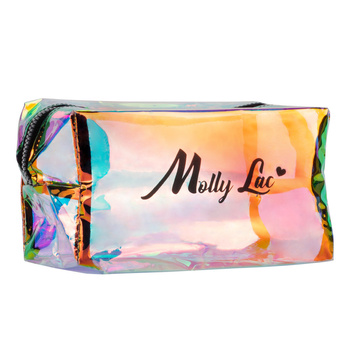 Astuccio per cosmetici trasparente olografico MollyLac, 1 pezzo