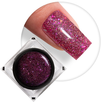 Nagelgel „Shine on you Fuchsia Shine“ von MollyLac, HEMA/Di-HEMA-frei, 50 g