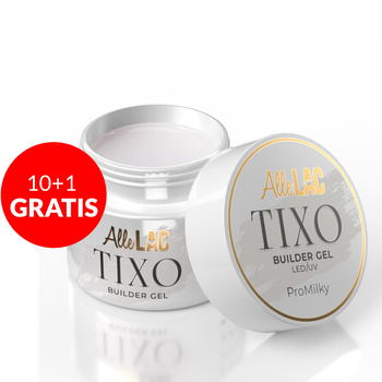 10 + 1 gratis: Tixotropes Aufbau-Gel AlleLac Tixo Builder Gel ProMilky 45 g