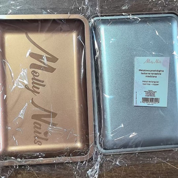 Vassoio metallico per attrezzi AlleLac, color argento
