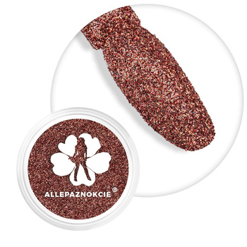 Polvere per unghie Sequin Quartz Effect Allepaznokcie Red Queen n. 33