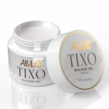 AlleLac Tixo Builder Gel ProMilky – aufbauendes Gel mit Thixotropie, 45 g