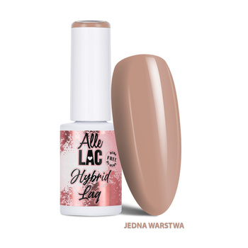 Esmalte híbrido LED/UV Gel Polish Nudes Toffee AlleLac sin HEMA/Di-HEMA, 6 g