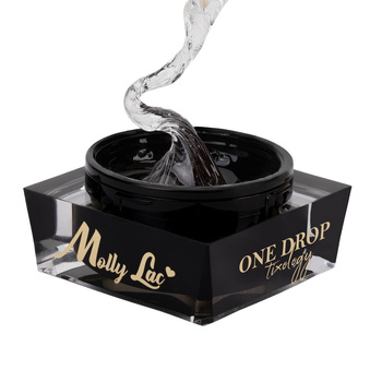 Gel modellante con proprietà tissotropiche MollyLac One Drop Tixology Ice Glass 50 g