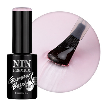 Base en caoutchouc moyennement souple Gummy Base 2 en 1 NTN Premium Lucky Hush sans HEMA ni Di-HEMA, 5 g, n° 6