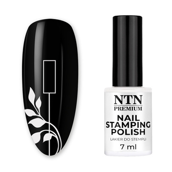 Smalto per stencil e placchette NTN Premium bianco 7 ml n. 58