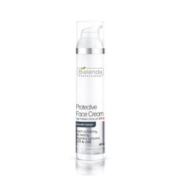 Crema protettiva per il viso Bielenda alta protezione UVA e UVB SPF 50 100 ml