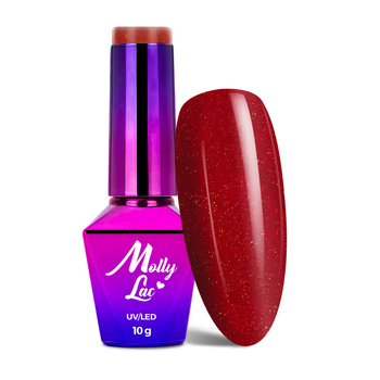 Smalto ibrido MollyLac Elite Women Russian Glitter 10 g n. 40