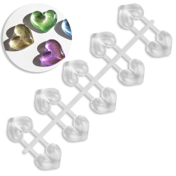 Campionario espositore a forma di cuore 3D per la presentazione dei colori, 120 pezzi