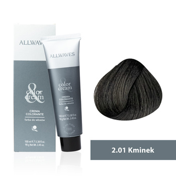 Tinta per capelli Allwaves Cream Color cumino 2.01 100 ml