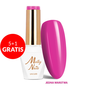 5+1 gratis Smalto ibrido Molly Nails Cocktails &amp; Drinks Salty Dog senza HEMA/Di-HEMA 8 g n. 14