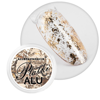 Polvere metallizzata per unghie Alu Allepaznokcie 0,2 g n. 11