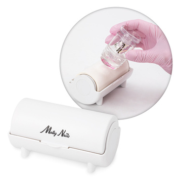 Behälter mit Reinigungsrolle für Molly Nails-Stempel